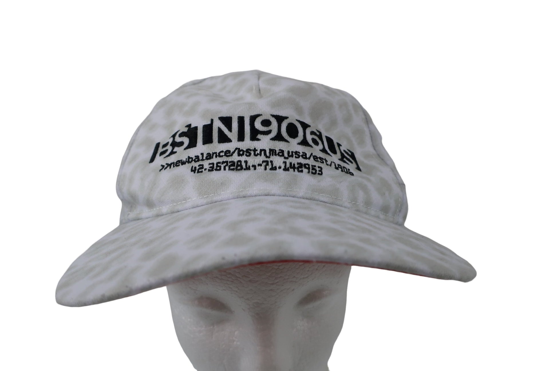 New Balance golf(ニューバランスゴルフ) キャップ 白グレー メンズ フリーサイズ 012-9287004 A-1