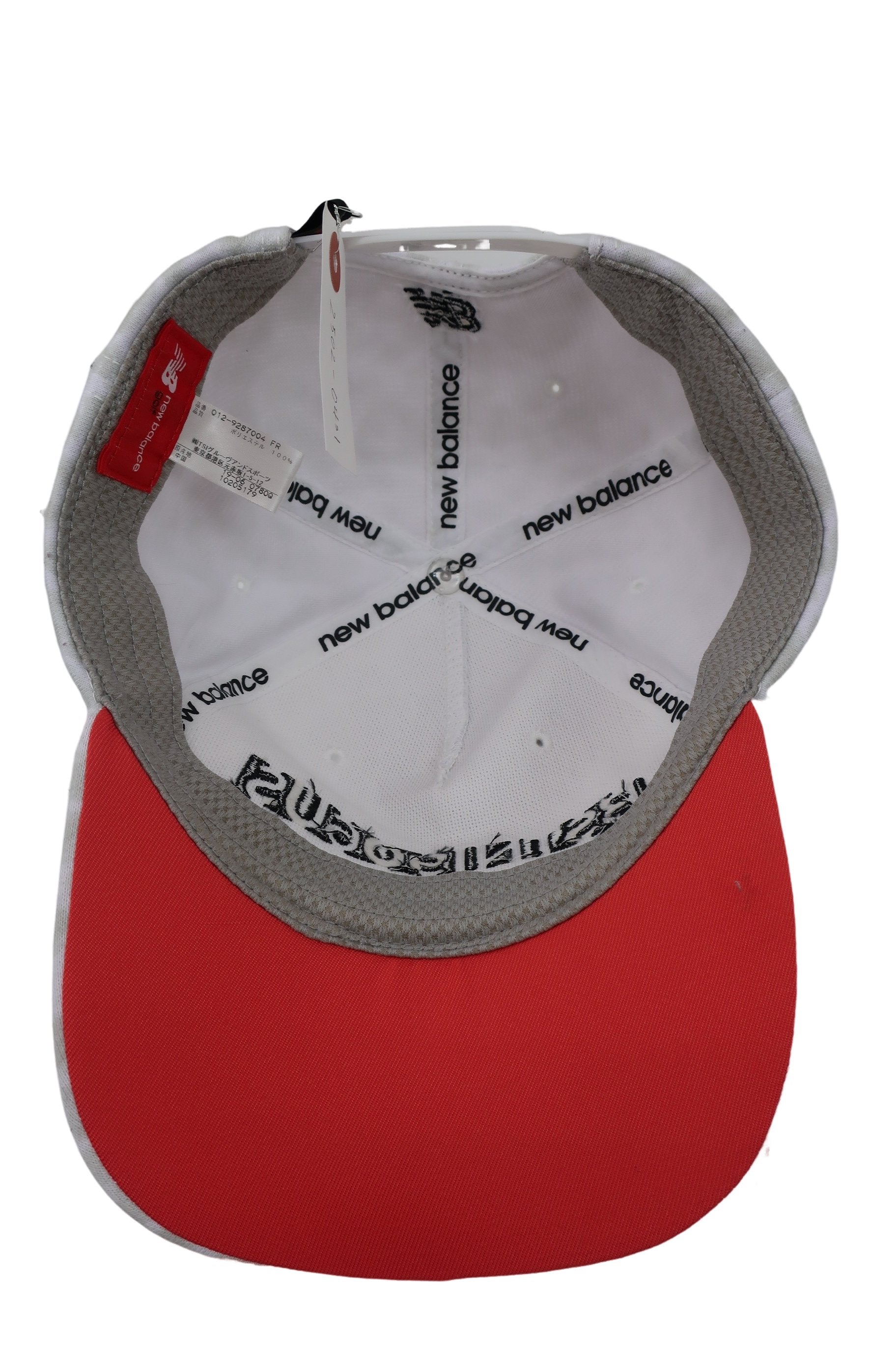 New Balance golf(ニューバランスゴルフ) キャップ 白グレー メンズ フリーサイズ 012-9287004 A-6