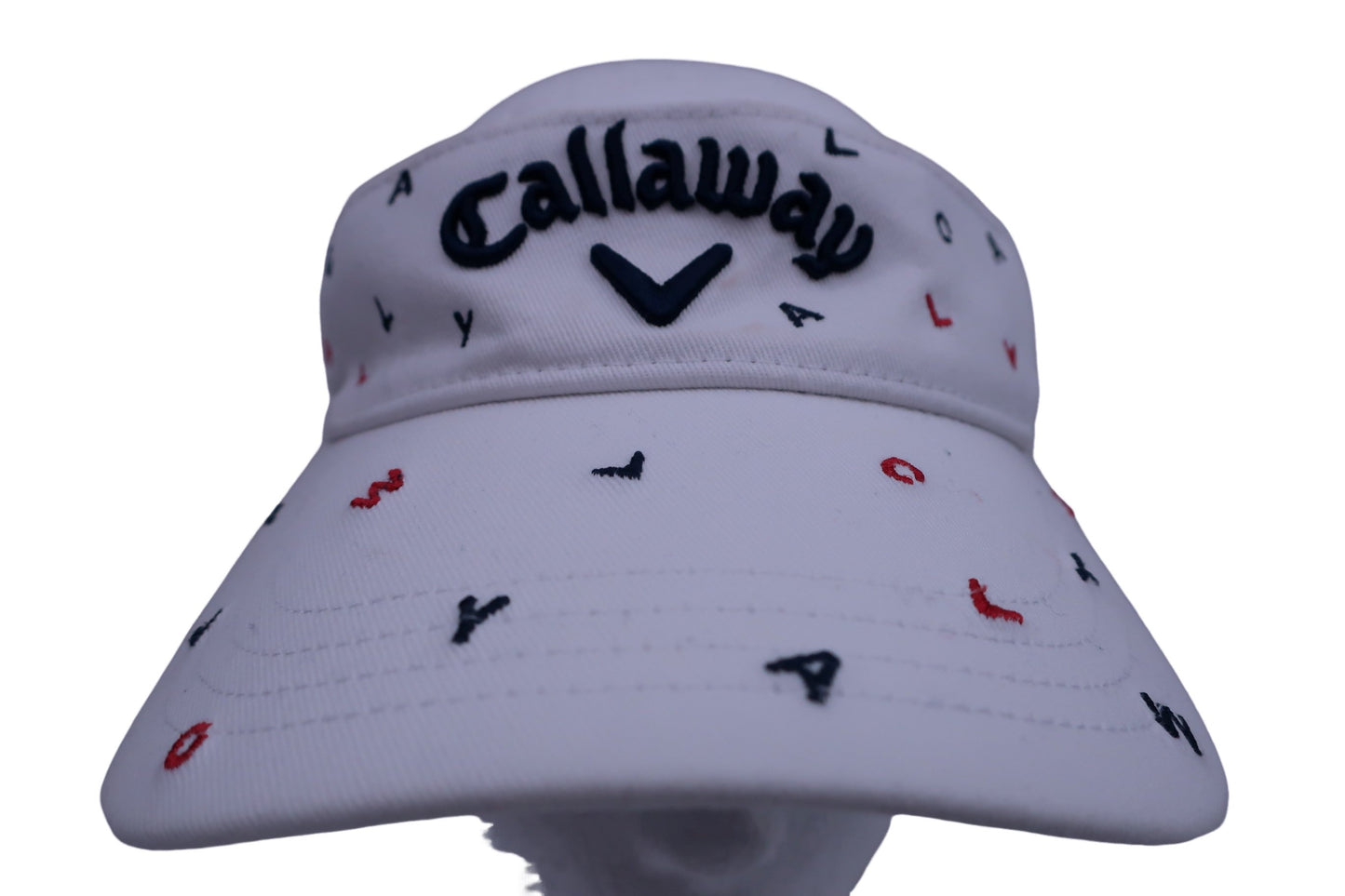 Callaway(キャロウェイ) サンバイザー 白 レディース フリーサイズ B-2