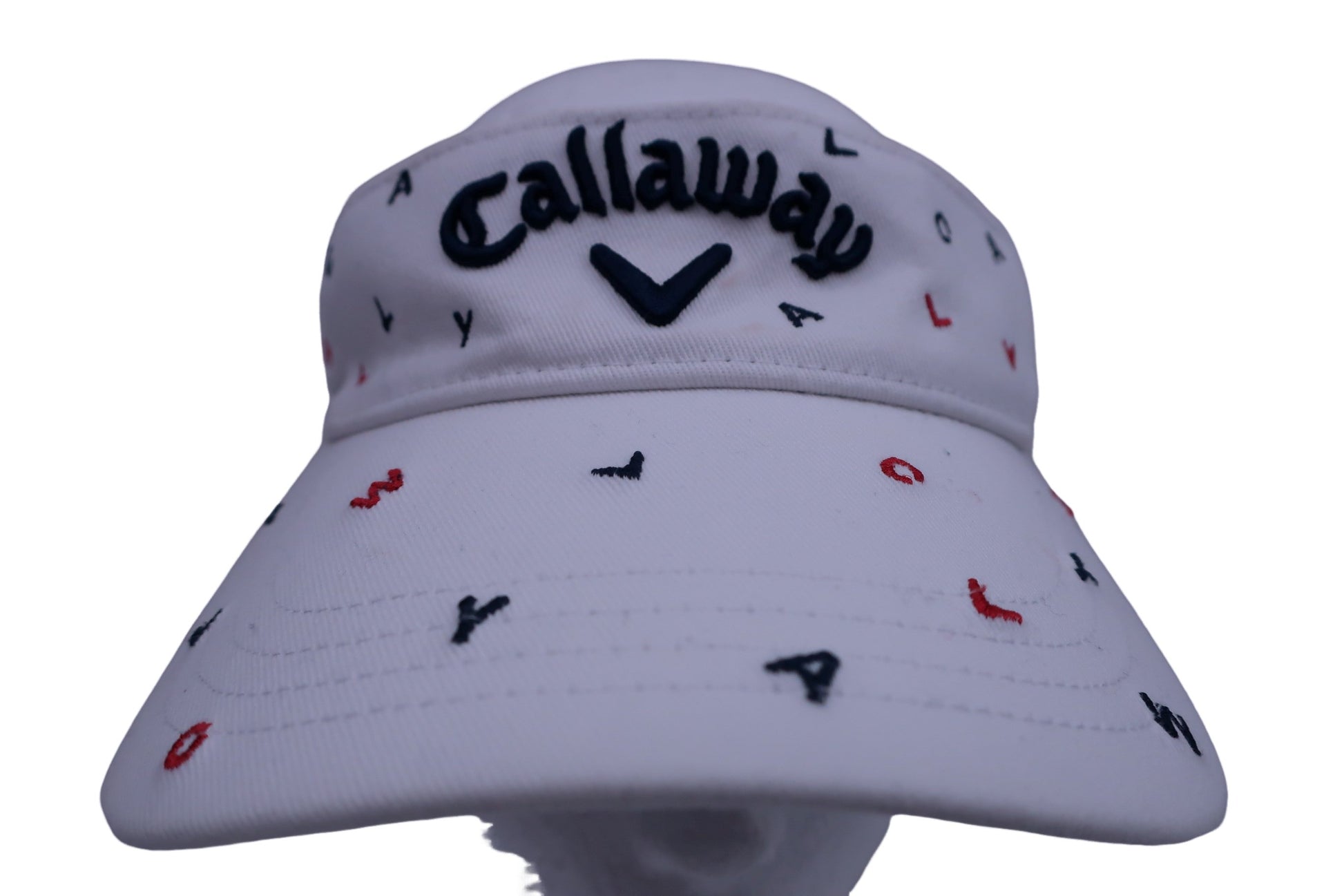 Callaway(キャロウェイ) サンバイザー 白 レディース フリーサイズ B-2