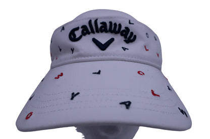 Callaway(キャロウェイ) サンバイザー 白 レディース フリーサイズ B-2