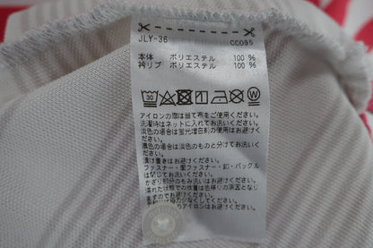 adidas(アディダス) ポロシャツ 白ピンク レディース L A-6
