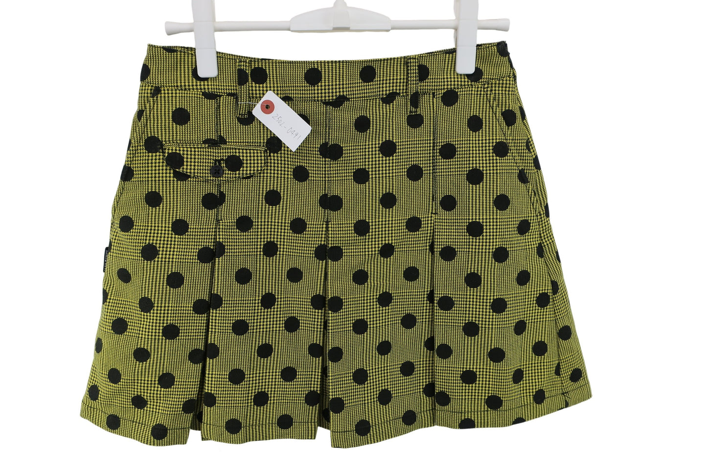 Jack Bunny(ジャックバニー) スカート 黄色黒水玉 レディース 2 263-0134326 A-1