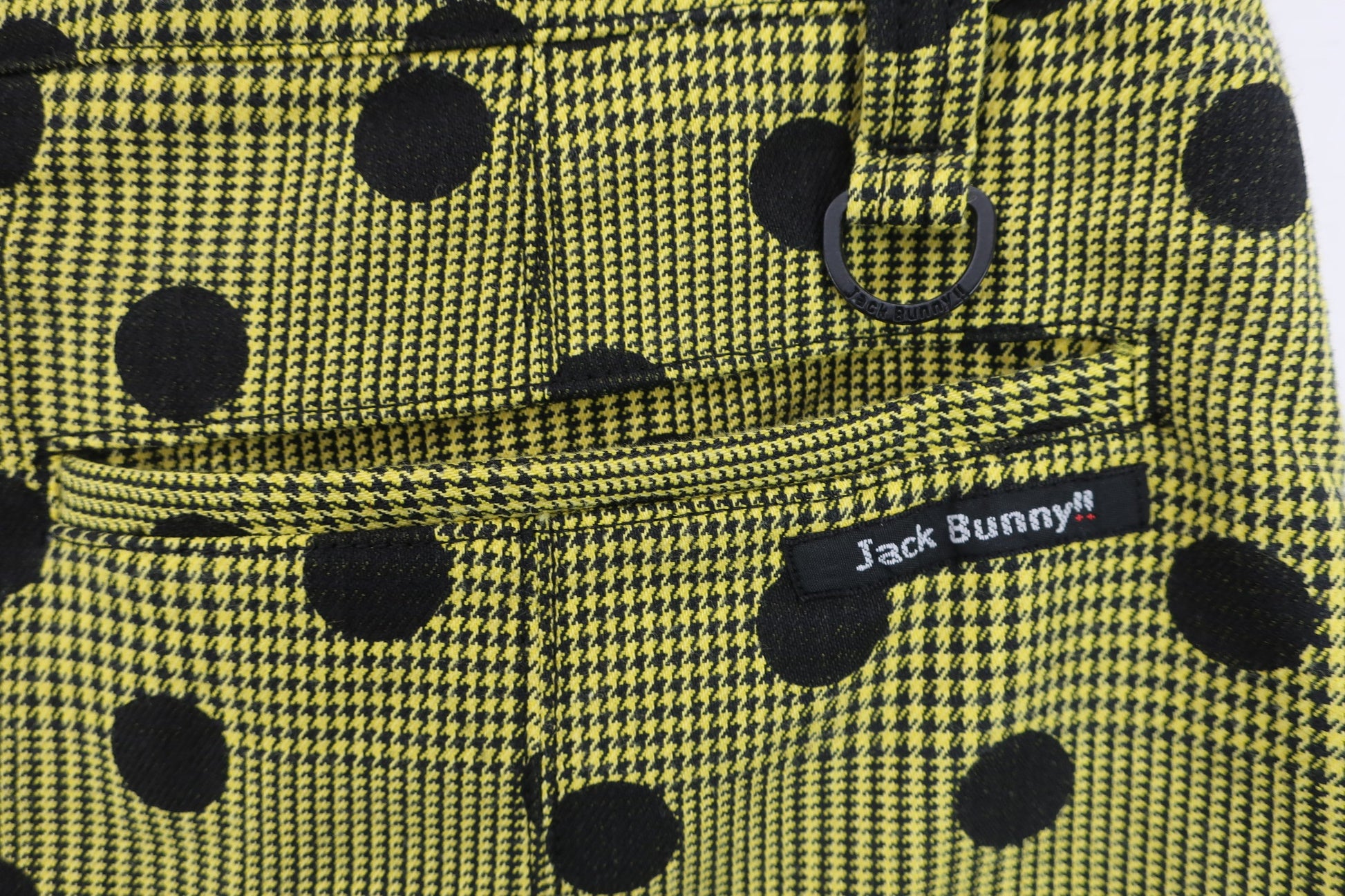 Jack Bunny(ジャックバニー) スカート 黄色黒水玉 レディース 2 263-0134326 A-4