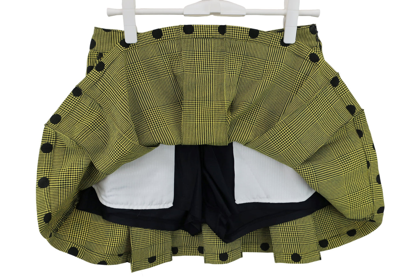 Jack Bunny(ジャックバニー) スカート 黄色黒水玉 レディース 2 263-0134326 A-5