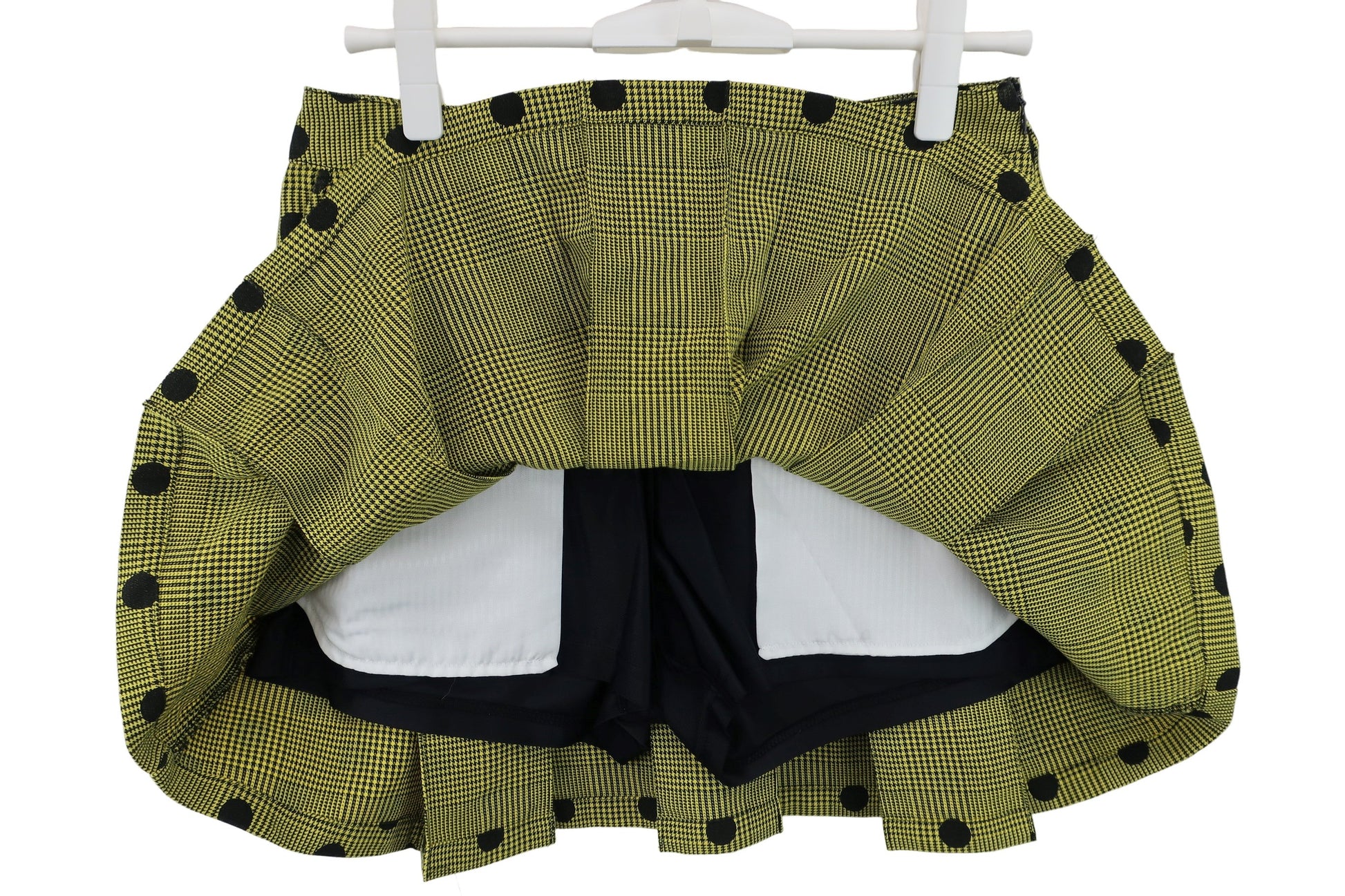 Jack Bunny(ジャックバニー) スカート 黄色黒水玉 レディース 2 263-0134326 A-5