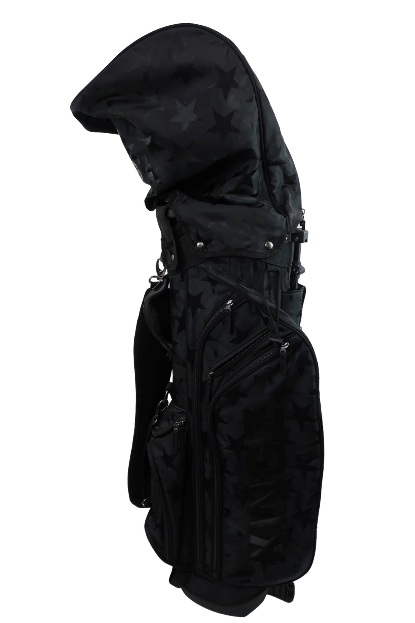 KINGZ スタンド式キャディバッグ 黒 5口 S-3