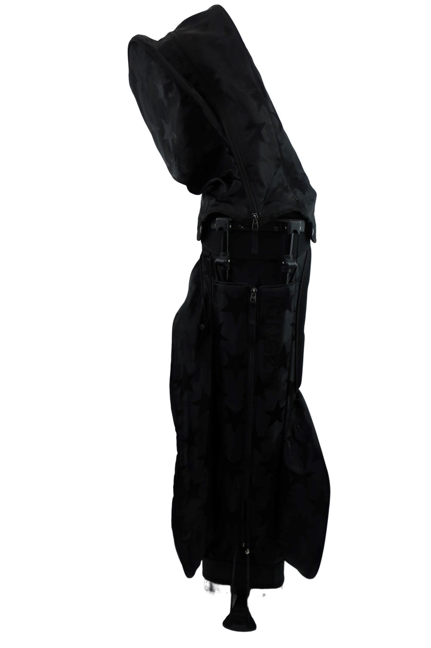 KINGZ スタンド式キャディバッグ 黒 5口 S-4