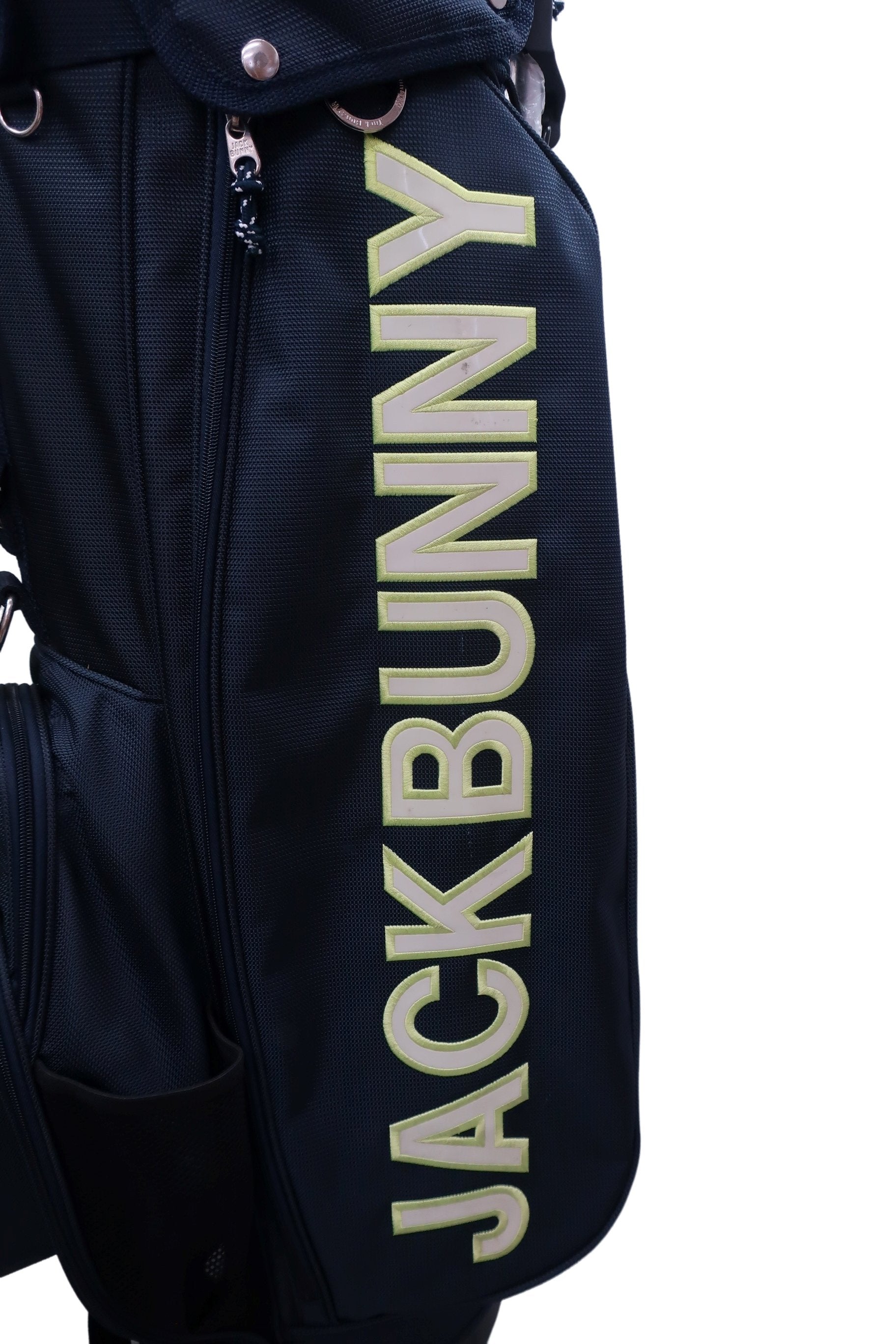 Jack Bunny(ジャックバニー) スタンドキャディバッグ ネイビーイエロー 6口 B-2