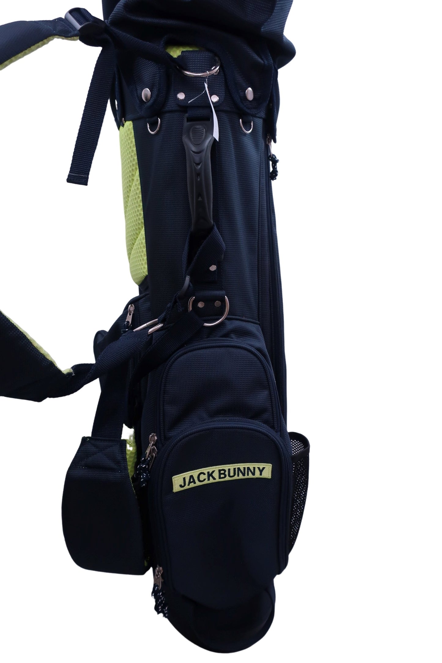 Jack Bunny(ジャックバニー) スタンドキャディバッグ ネイビーイエロー 6口 B-5