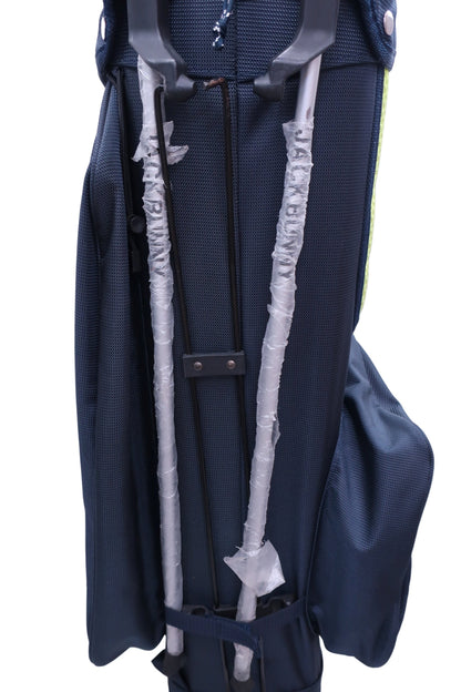 Jack Bunny(ジャックバニー) スタンドキャディバッグ ネイビーイエロー 6口 B-8