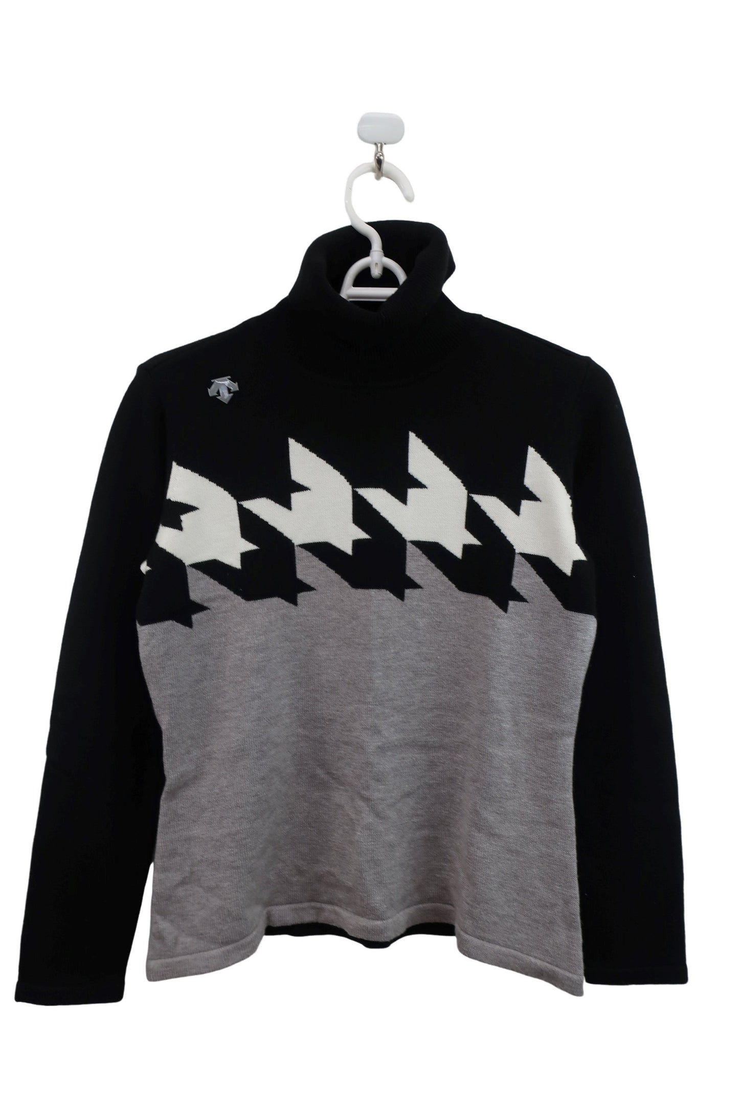 DESCENTE(デサント) ハイネックセーター 黒 レディース S A-1