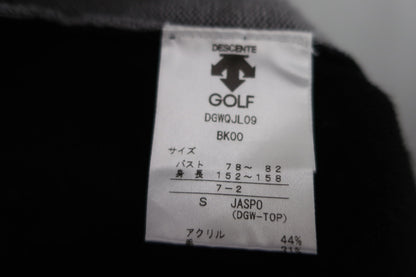 DESCENTE(デサント) ハイネックセーター 黒 レディース S A-5