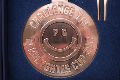 PEARLY GATES(パーリーゲイツ) CHALLENGE CUP2017 ノベルティ3点セット ゴールド B-4
