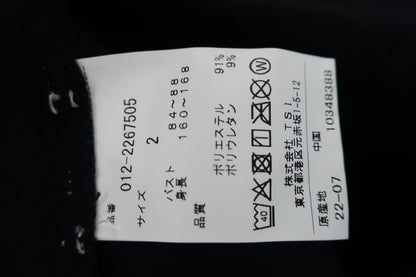 New Balance golf(ニューバランスゴルフ) ハイネックシャツ 黒 レディース 2 012-2267505 A-5