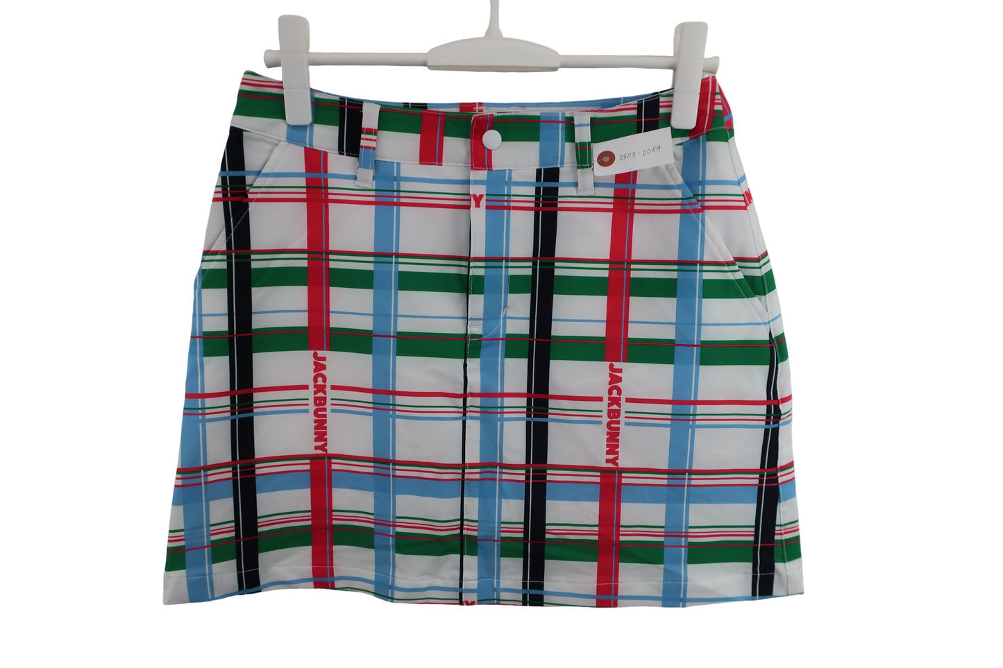 Jack Bunny(ジャックバニー) スカート 白緑チェック レディース 2 263-3134418 A-1