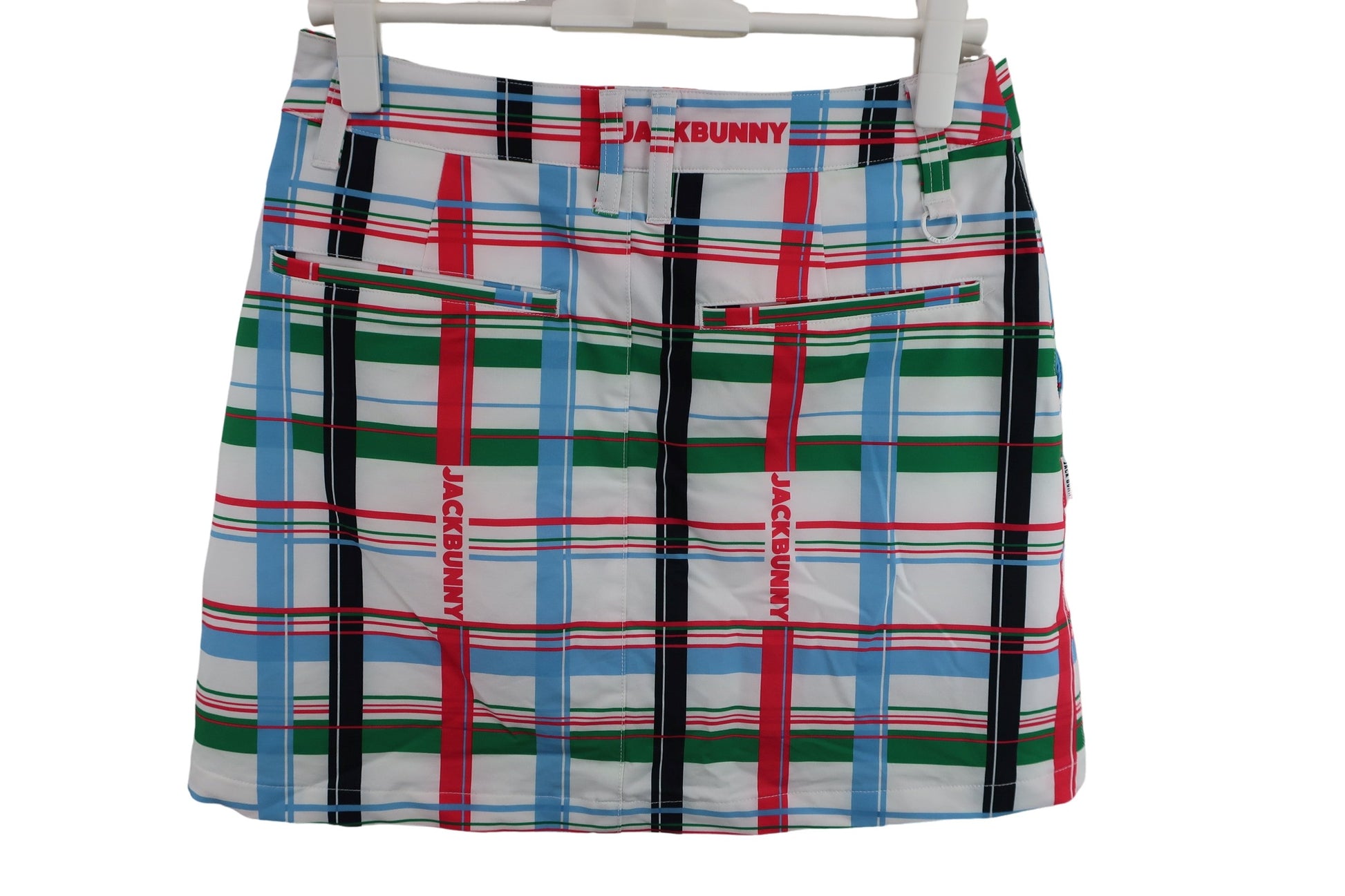 Jack Bunny(ジャックバニー) スカート 白緑チェック レディース 2 263-3134418 A-3