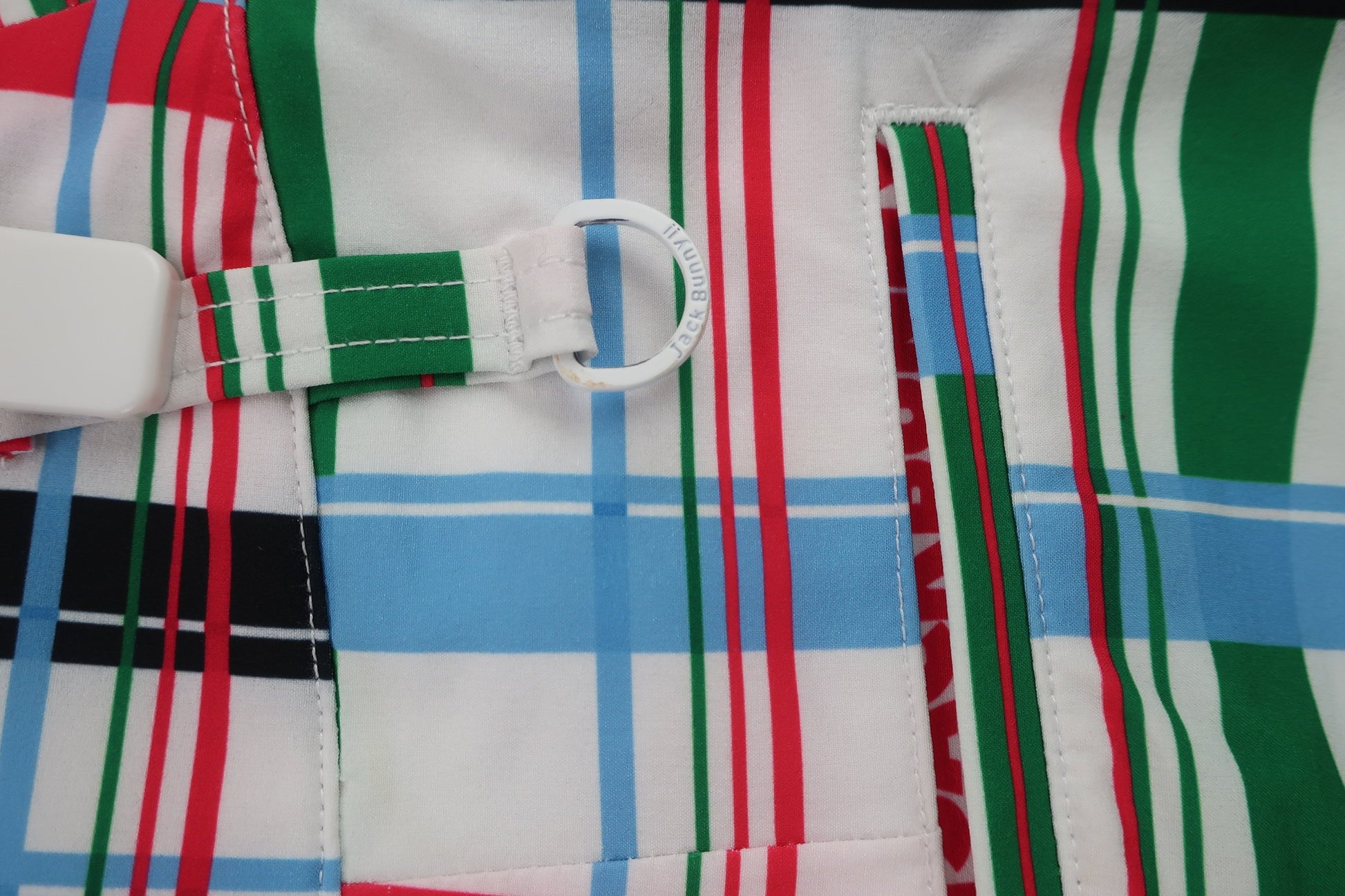 Jack Bunny(ジャックバニー) スカート 白緑チェック レディース 2 263-3134418 A-4