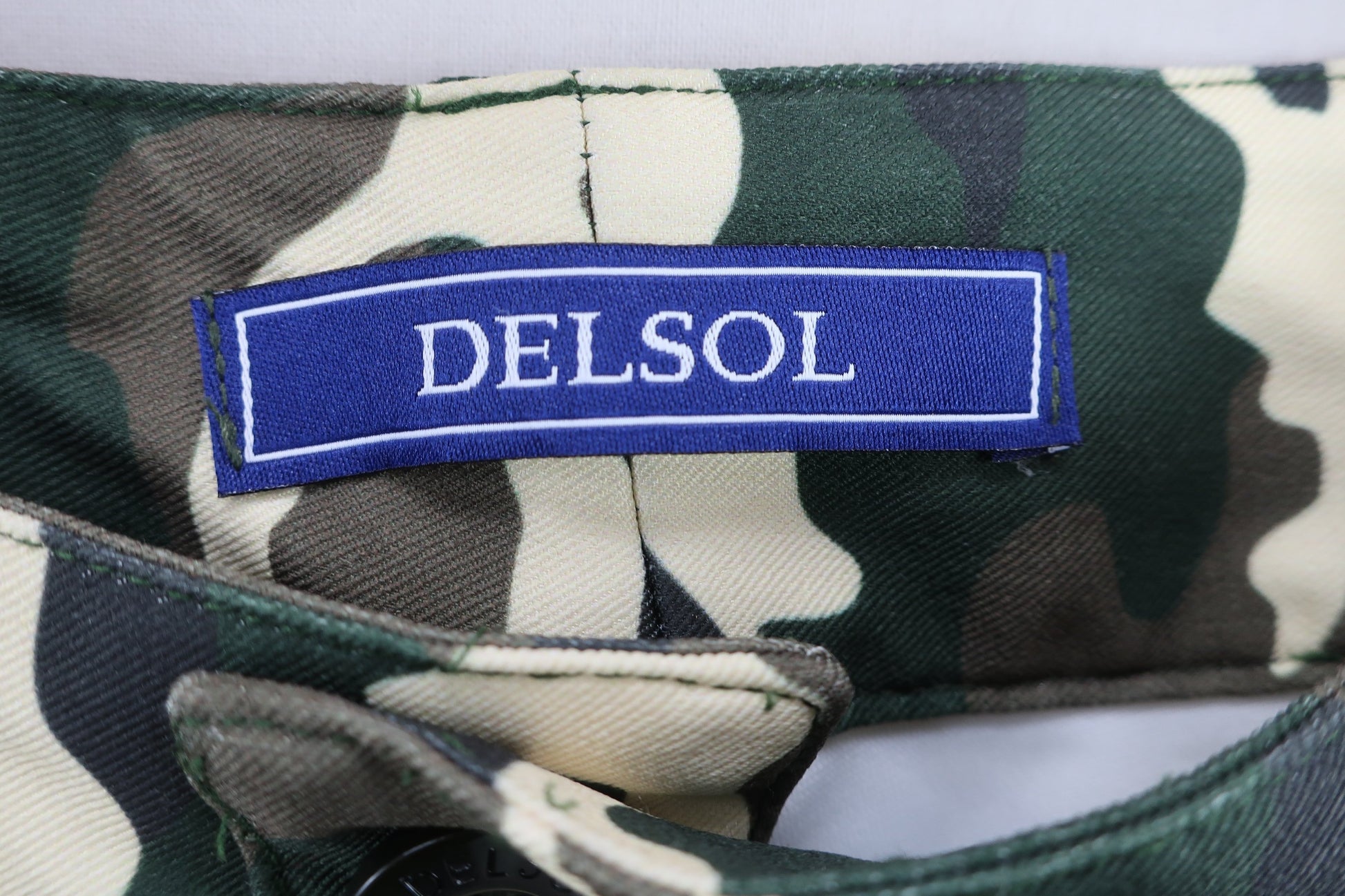 DELSOL(デルソル) 半パンツ カモフラ柄 レディース 3L A-3