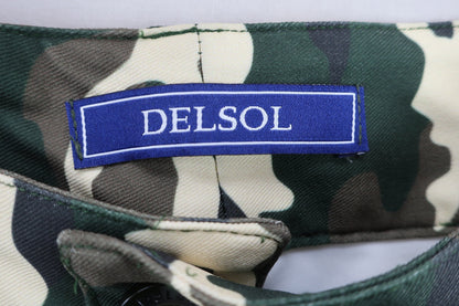 DELSOL(デルソル) 半パンツ カモフラ柄 レディース 3L A-3