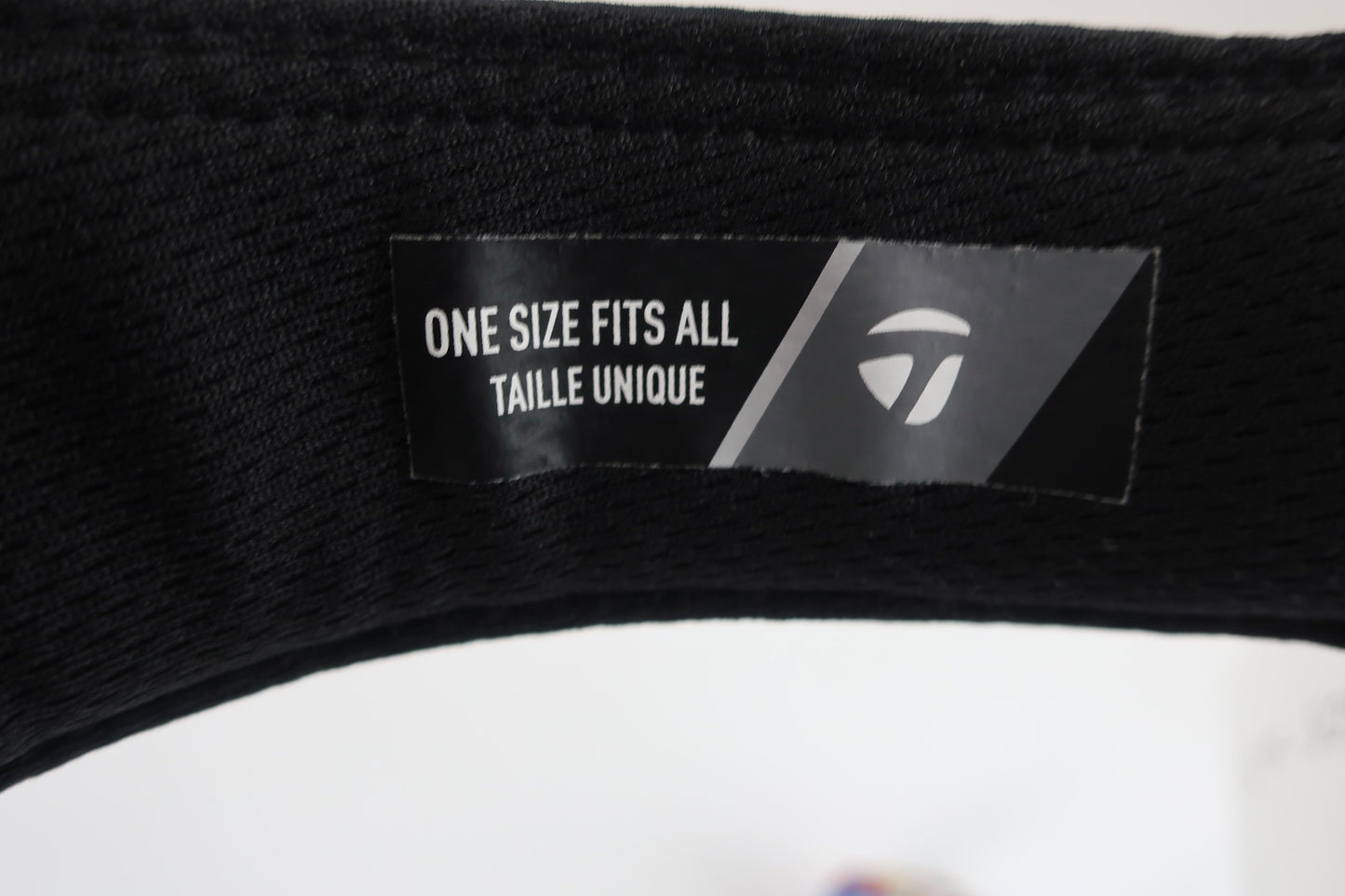 TaylorMade(テーラーメイド) サンバイザー 黒 レディース フリーサイズ A-6
