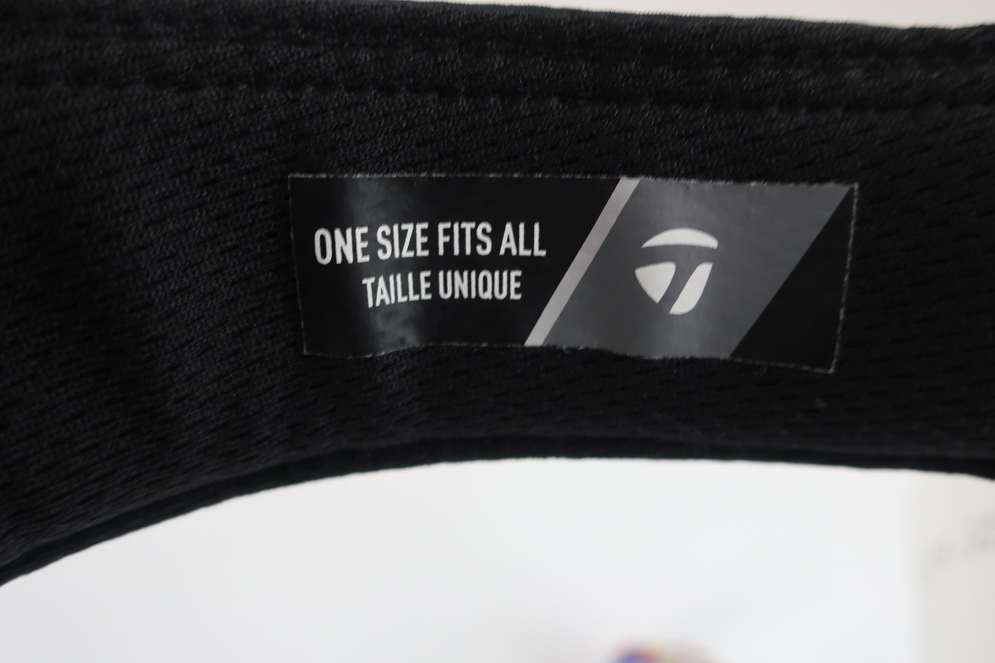 TaylorMade(テーラーメイド) サンバイザー 黒 レディース フリーサイズ A-6
