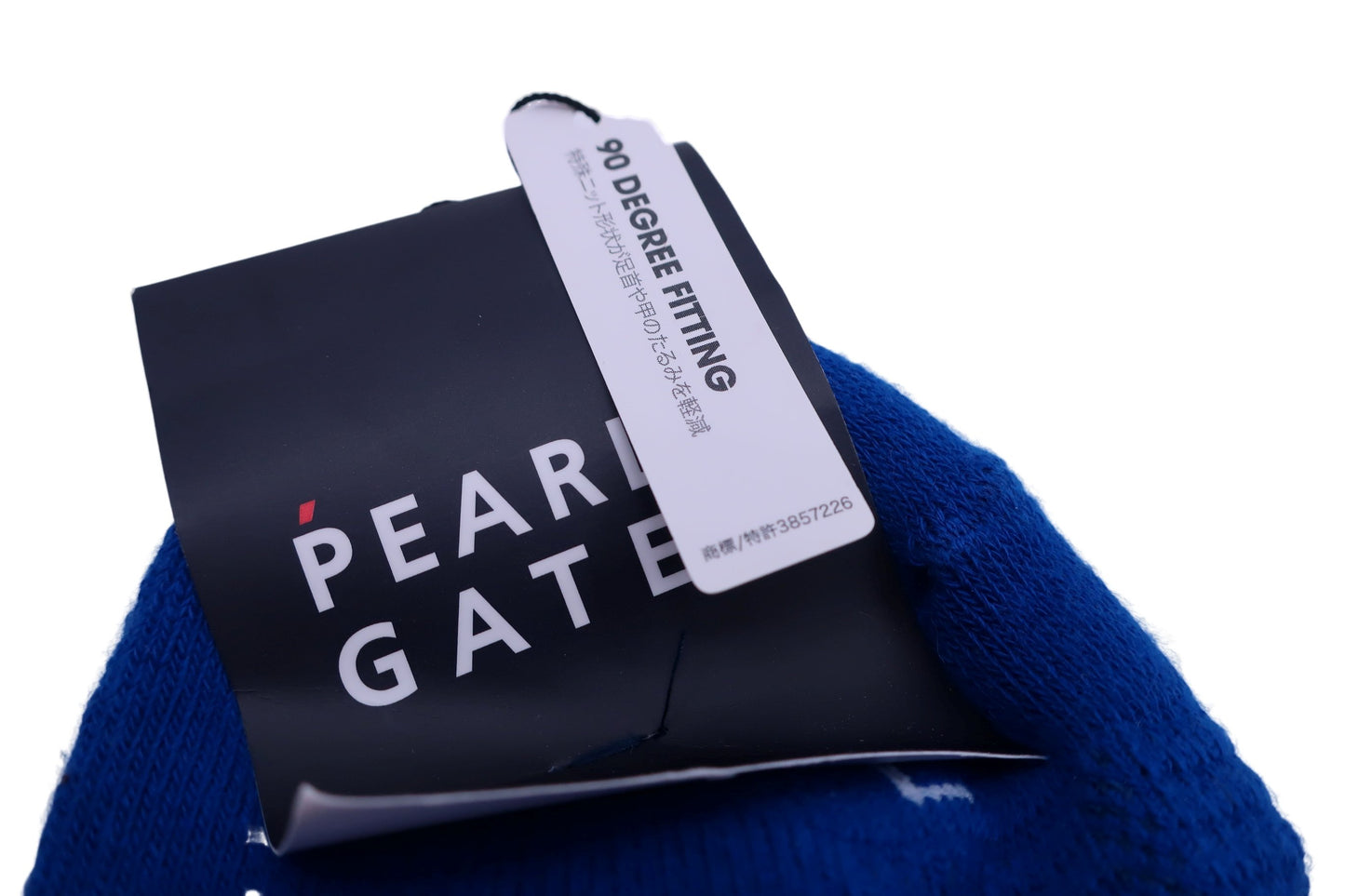 PEARLY GATES(パーリーゲイツ) ソックス 青 レディース フリーサイズ N-2