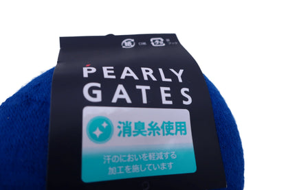 PEARLY GATES(パーリーゲイツ) ソックス 青 レディース フリーサイズ N-5