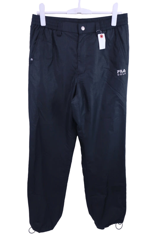 FILA GOLF(フィラゴルフ) ナイロンパンツ 黒 メンズ M A-1
