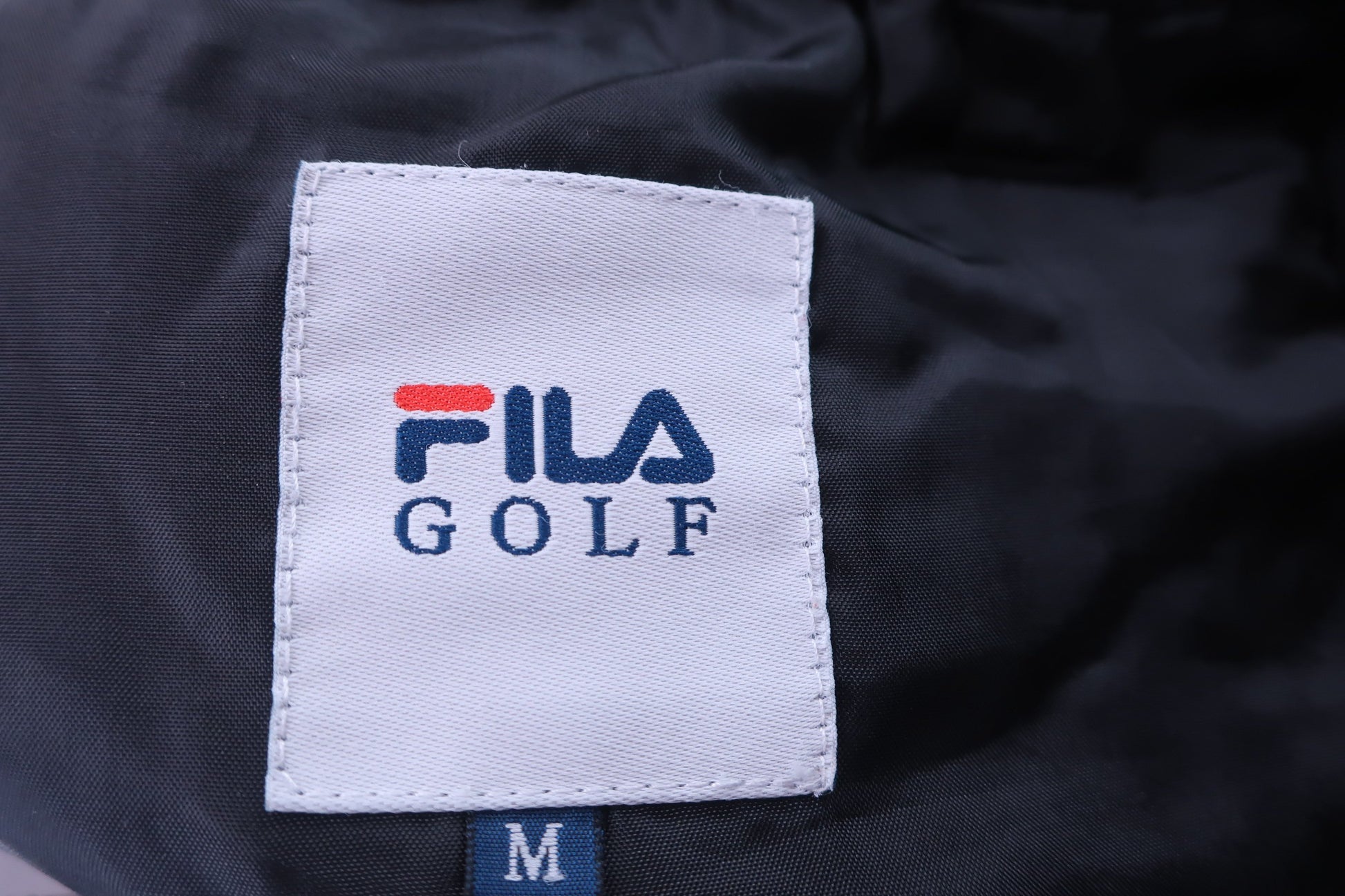 FILA GOLF(フィラゴルフ) ナイロンパンツ 黒 メンズ M A-5