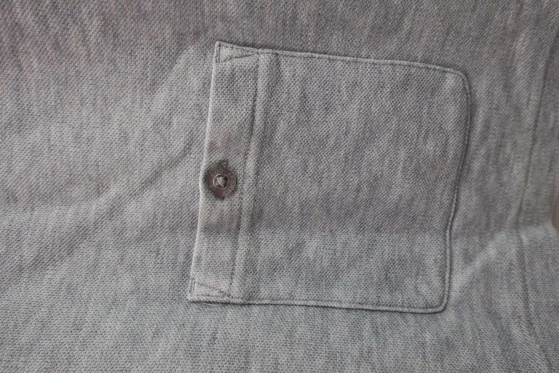 le coq sportif(ルコックスポルティフ) ポロシャツ グレー メンズ L B-4