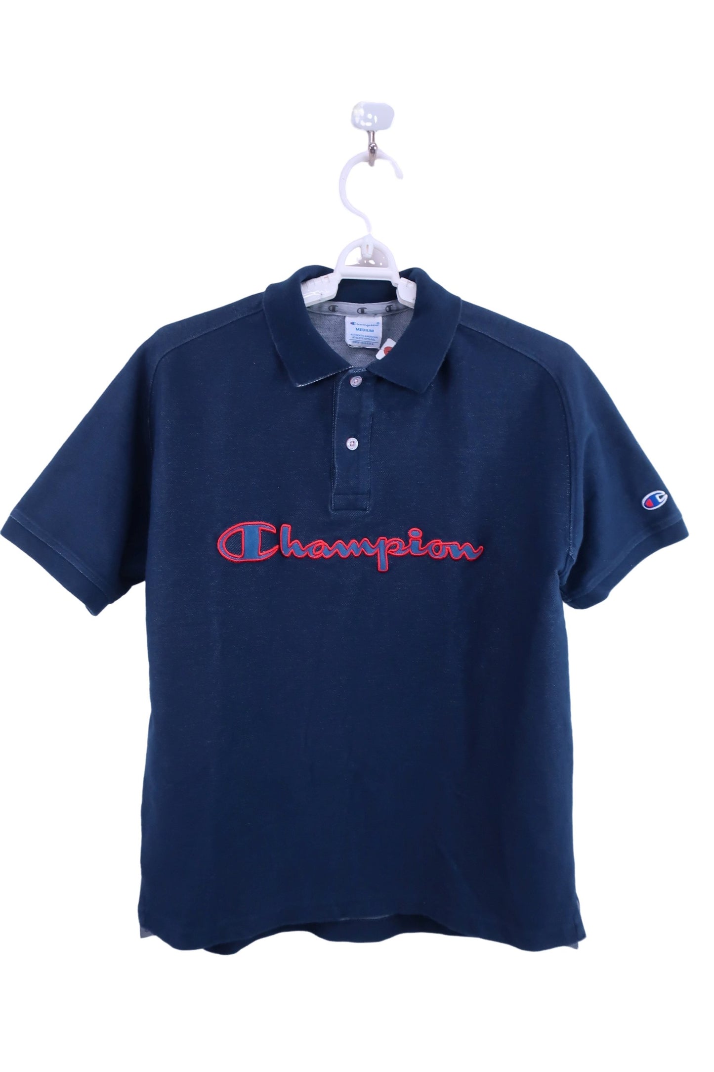 Champion(チャンピオン) ポロシャツ ネイビー メンズ M B-1