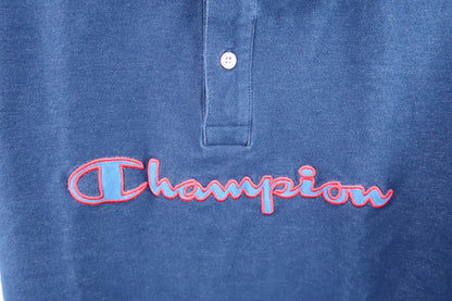 Champion(チャンピオン) ポロシャツ ネイビー メンズ M B-3