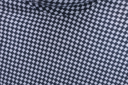 SRIXON(スリクソン) 長袖ハイネックシャツ グレー黒チェック レディース LL B-3