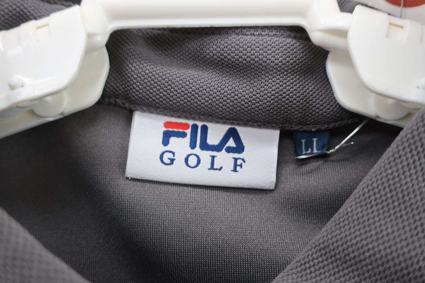 FILA GOLF(フィラゴルフ) ポロシャツ グレー レディース LL A-2