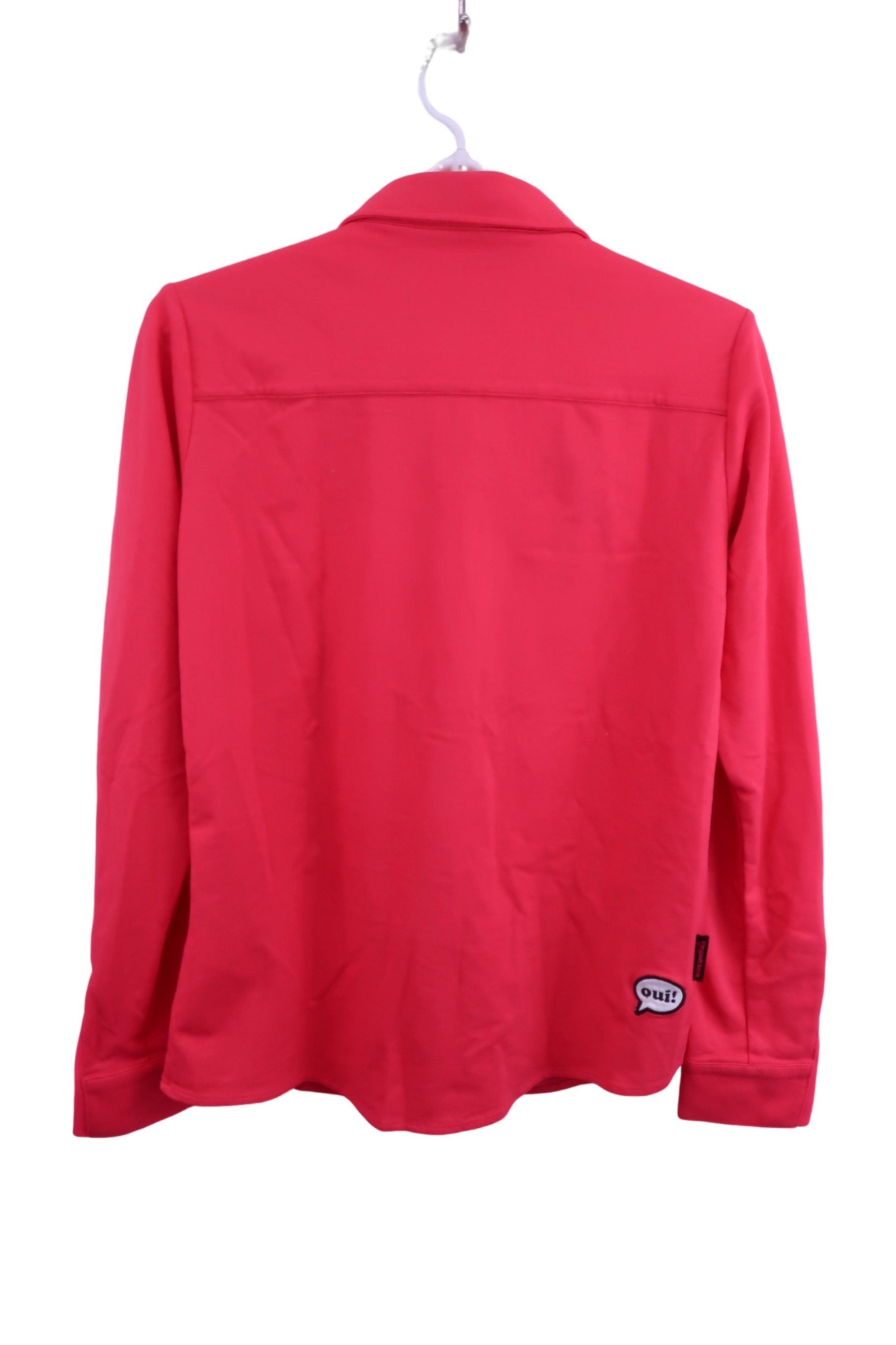 le coq sportif(ルコックスポルティフ) 長袖ポロシャツ 赤 レディース LL A-4