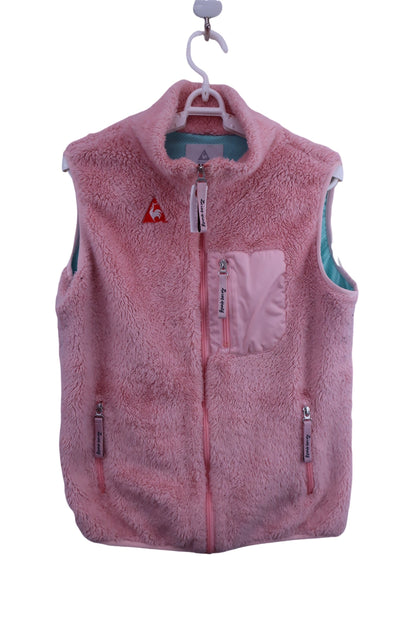 le coq sportif(ルコックスポルティフ) ボアベスト ピンク レディース LL A-1