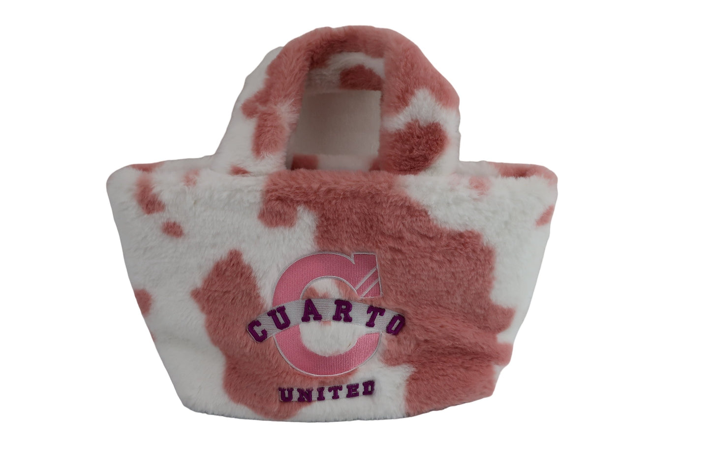 CUARTO UNITED(クアルトユナイテッド) ボアカートバッグ 白ピンク レディース フリーサイズ A-1