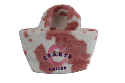 CUARTO UNITED(クアルトユナイテッド) ボアカートバッグ 白ピンク レディース フリーサイズ A-1