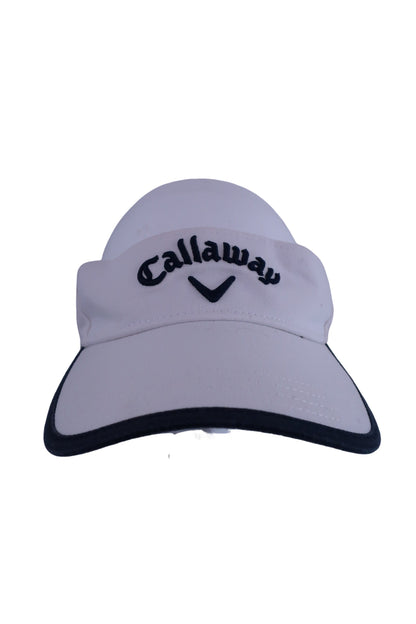 Callaway(キャロウェイ) サンバイザー 白ネイビー レディース フリーサイズ A-2