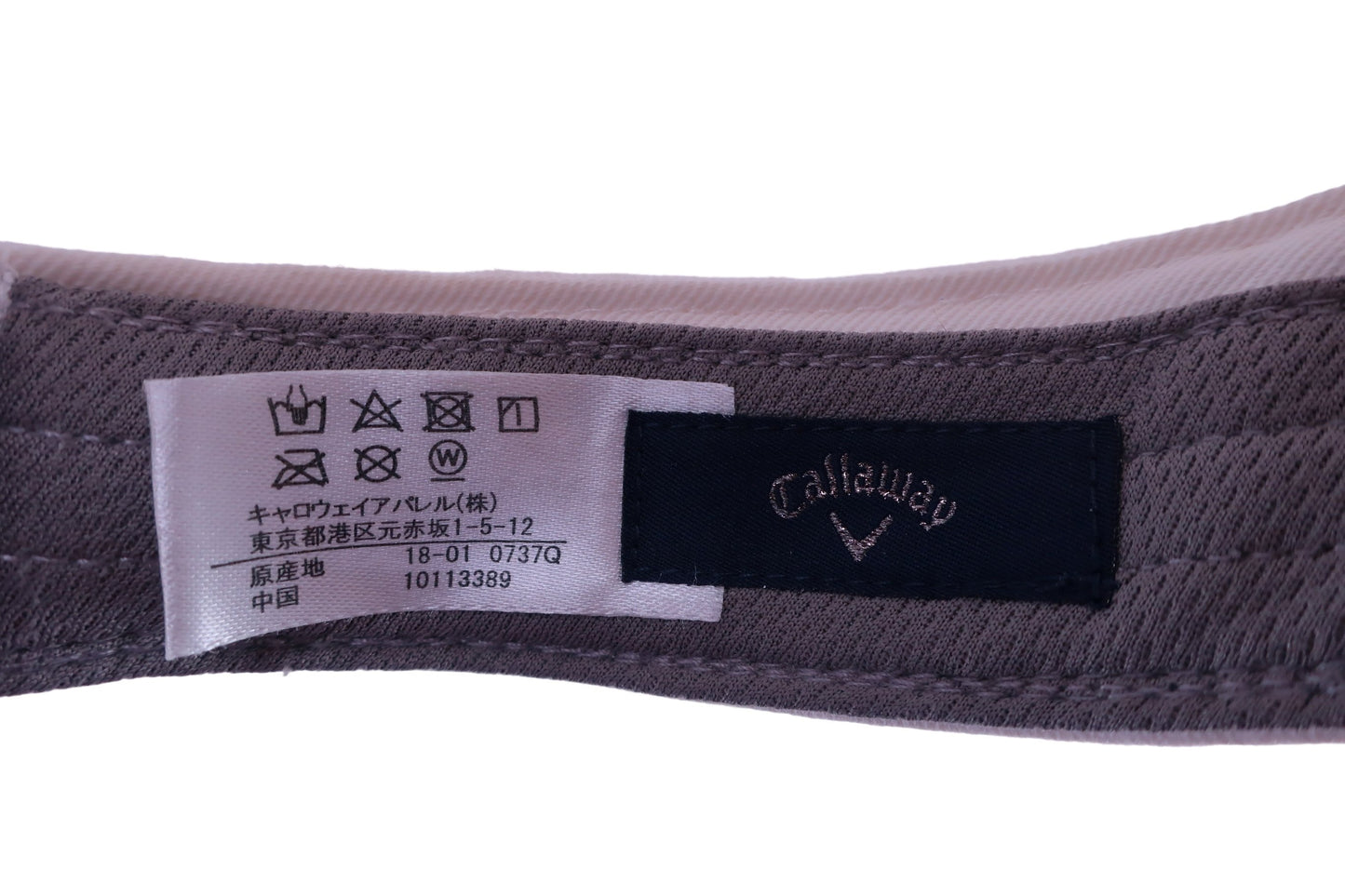 Callaway(キャロウェイ) サンバイザー 白ネイビー レディース フリーサイズ A-7