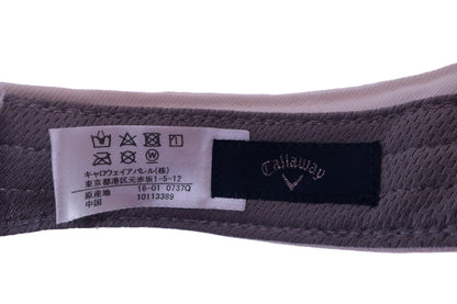 Callaway(キャロウェイ) サンバイザー 白ネイビー レディース フリーサイズ A-7