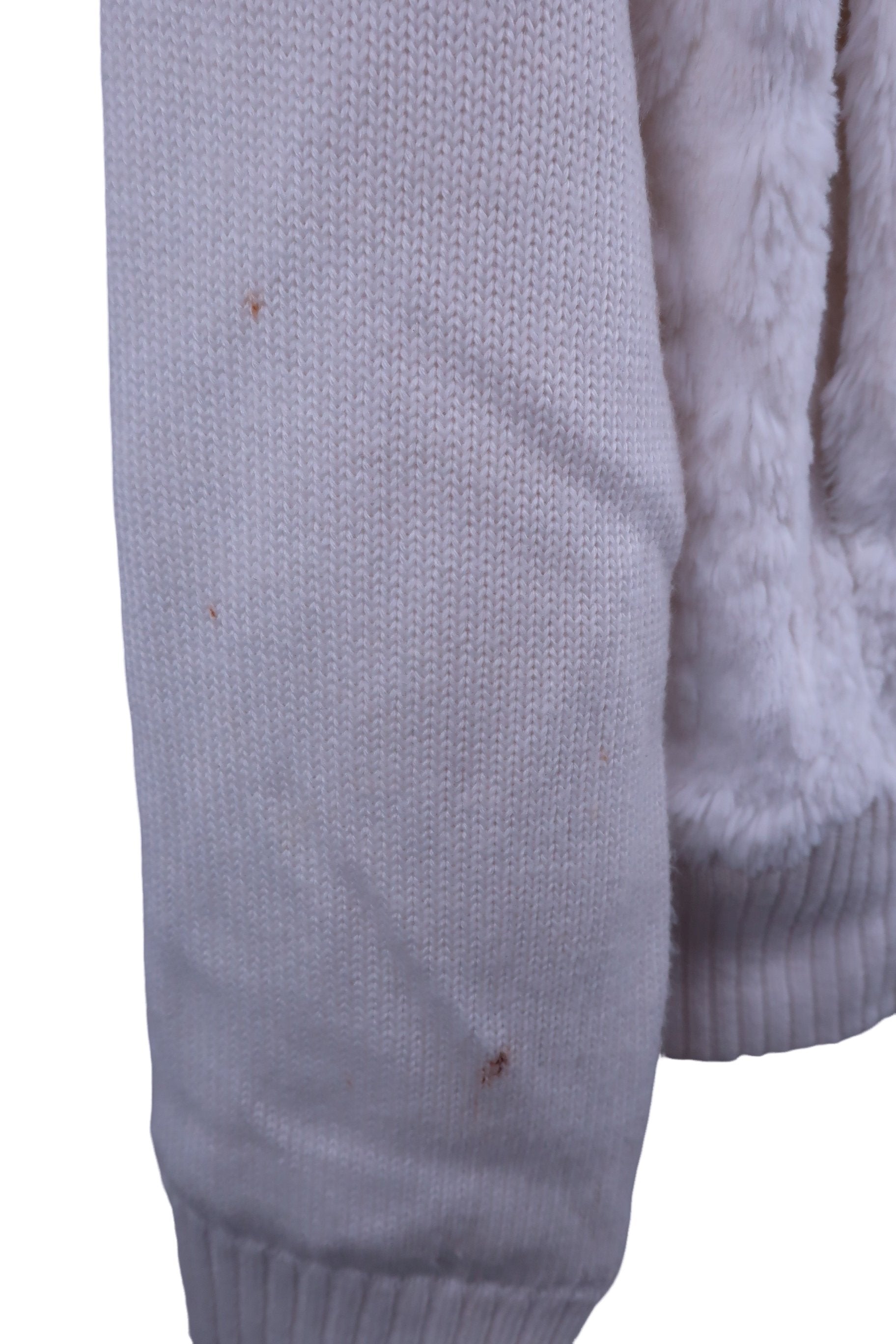 Callaway(キャロウェイ) ブルゾン 白ボア レディース L 241-6258800 B-5