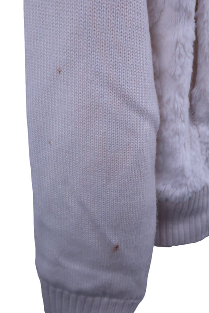 Callaway(キャロウェイ) ブルゾン 白ボア レディース L 241-6258800 B-5