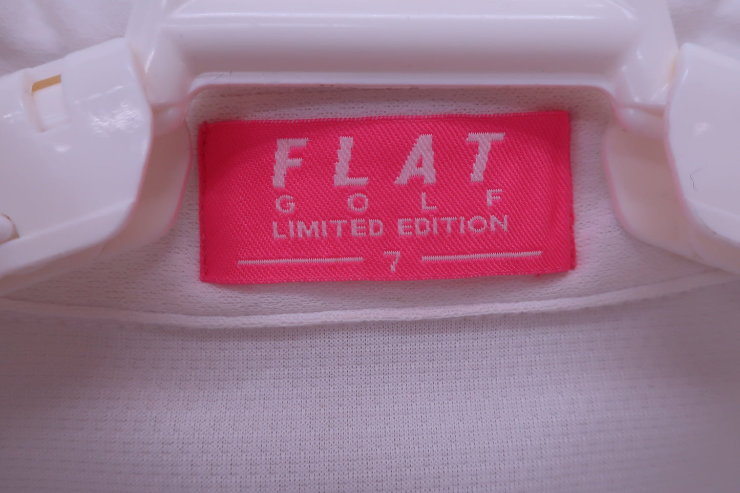 FLAT GOLF(フラットゴルフ) ポロシャツ 白ゴールド レディース 7 A-2
