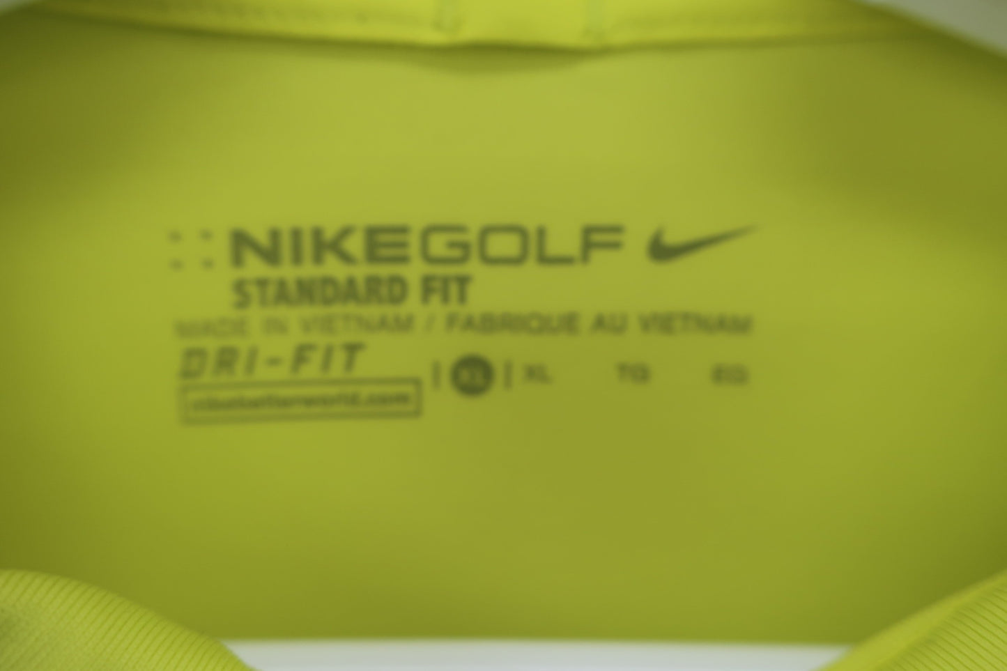 NIKE GOLF(ナイキゴルフ) ポロシャツ 黄色 メンズ XL A-3