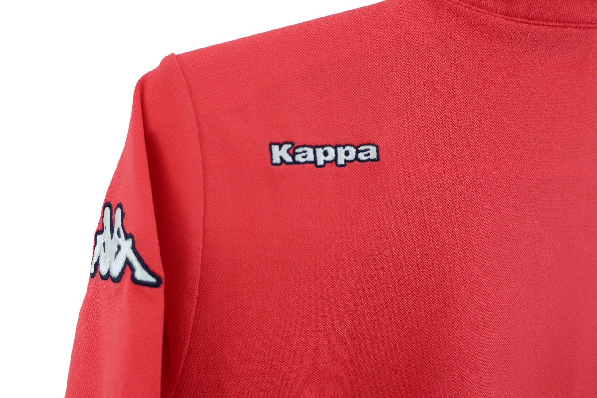 Kappa(カッパ) ポロシャツ 赤 メンズ L A-5