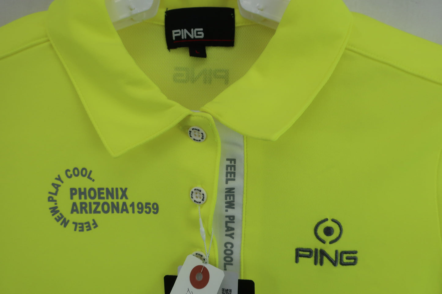 PING(ピン) ポロシャツ イエロー レディース L 622-3160302 N-2
