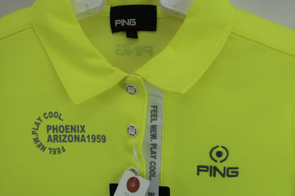 PING(ピン) ポロシャツ イエロー レディース L 622-3160302 N-2