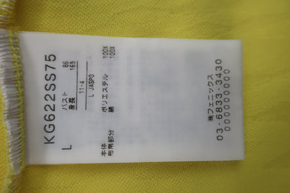 Kappa(カッパ) ポロシャツ 黄色 レディース L A-6